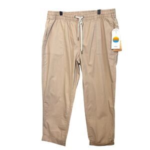 Vuori Women's Ripstop Pants Coconut Lightweight Size XL NWT Gorpcore Outdoor